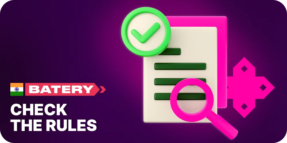 Read the promo code rules at Batery India